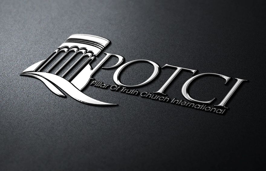 Metallic silver logo design variations shown in sequence on dark backgrounds with sleek modern typography.