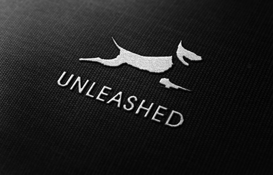 A series of black and white text fragments and silhouettes arranged in a horizontal banner layout.