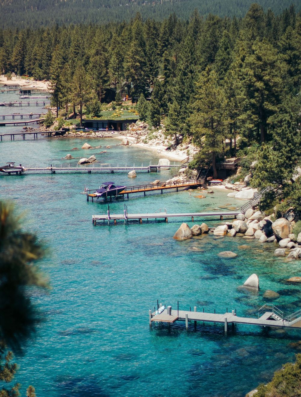 Incline Village, Crystal Bay, Lake Tahoe, Nevada, pine, alpine, forest, blue water, photography, turquoise, beach, harbor, boats, rocks