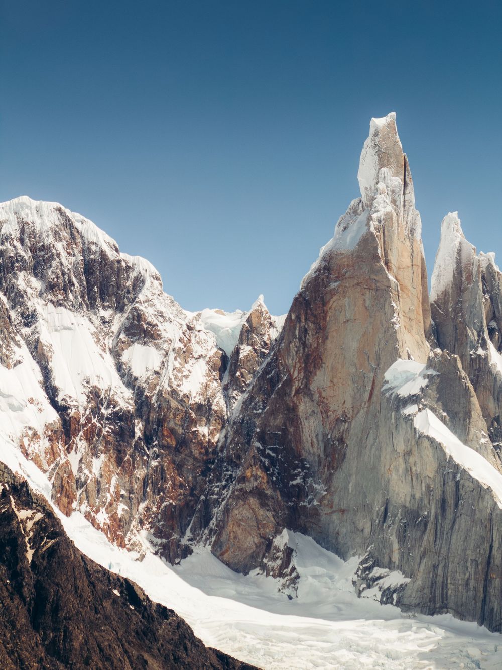 Cerro Torre peak in Patagonia, Argentina photography