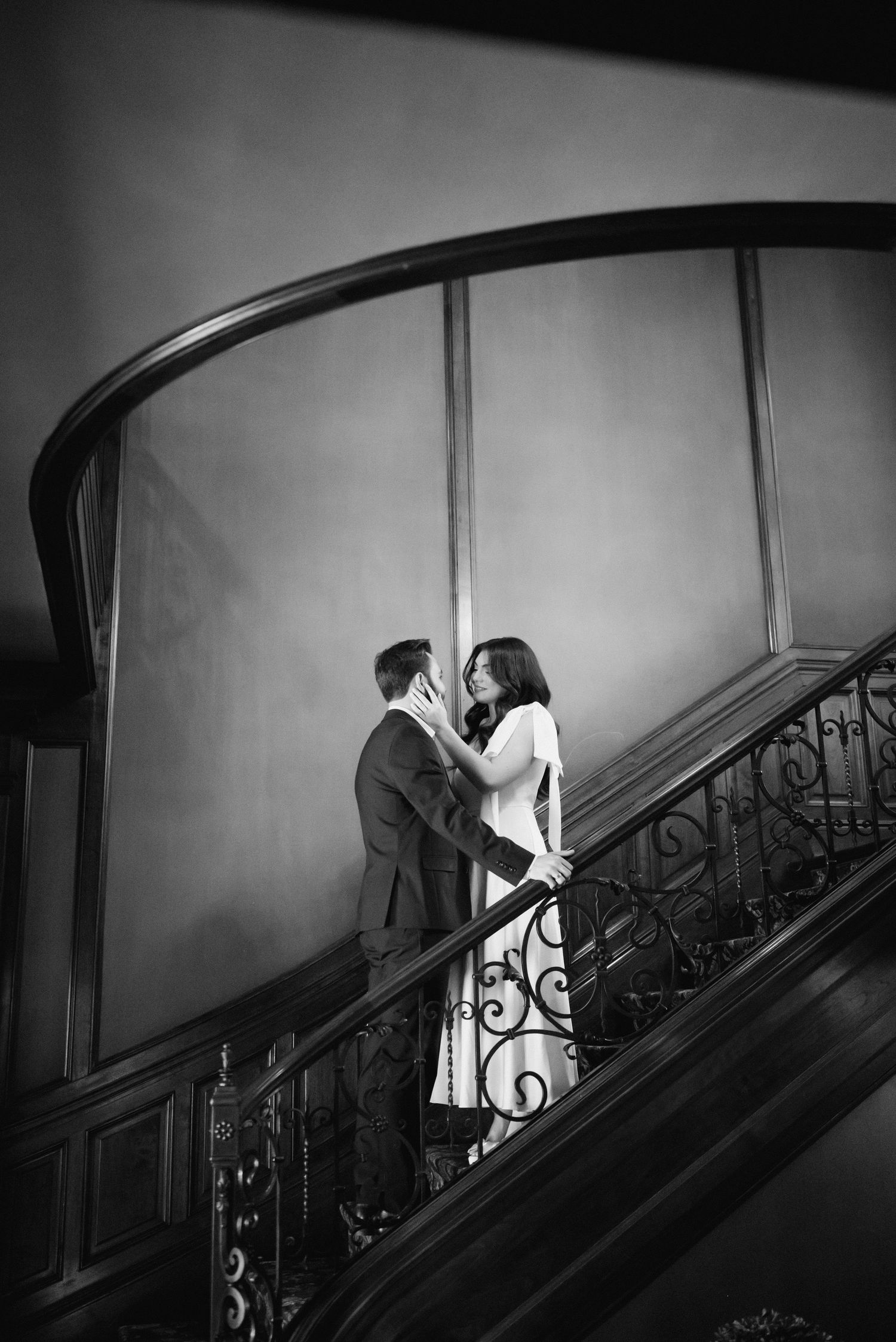 Aldredge House engagement photography in Dallas Texas.