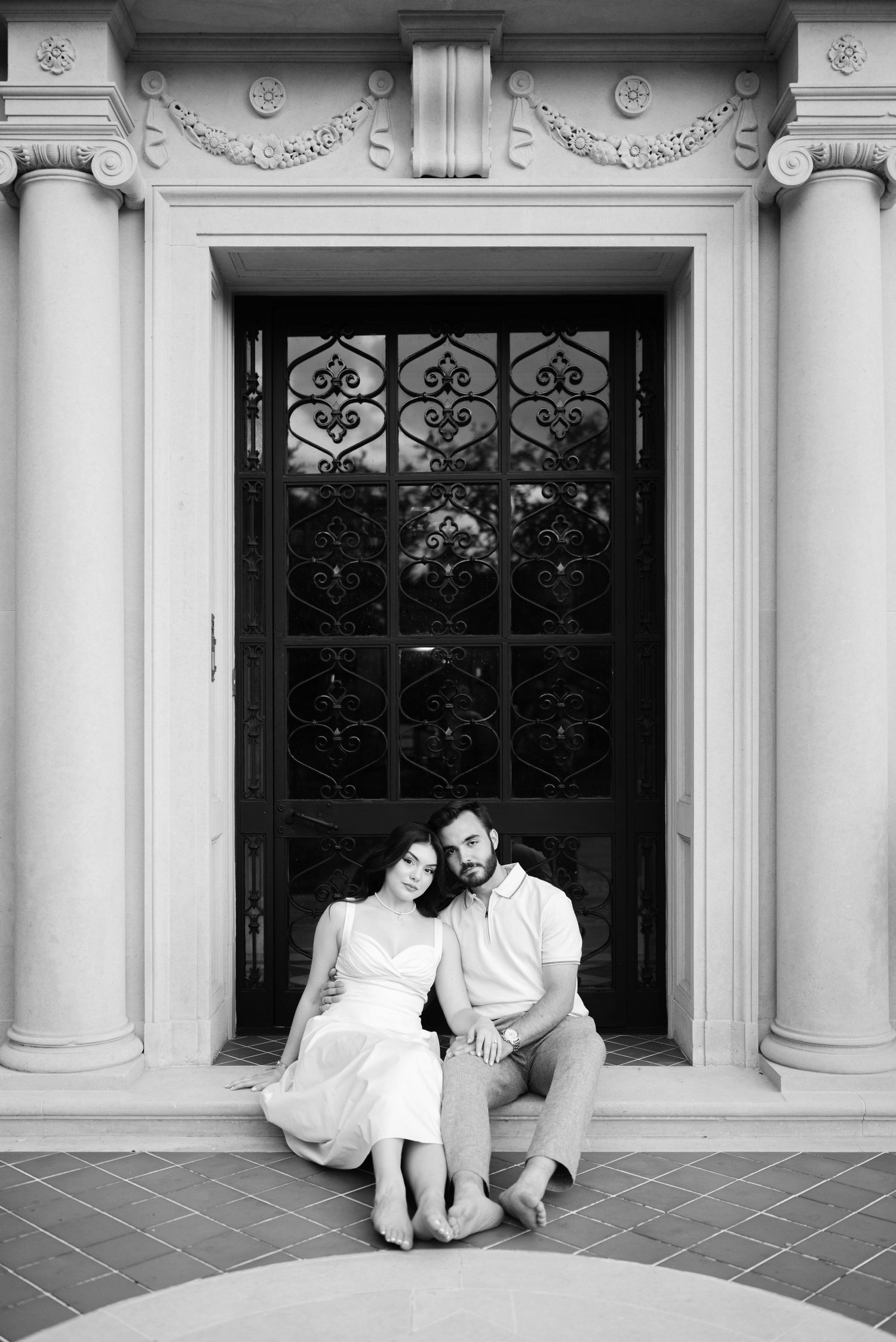 Aldredge House engagement photography in Dallas Texas.
