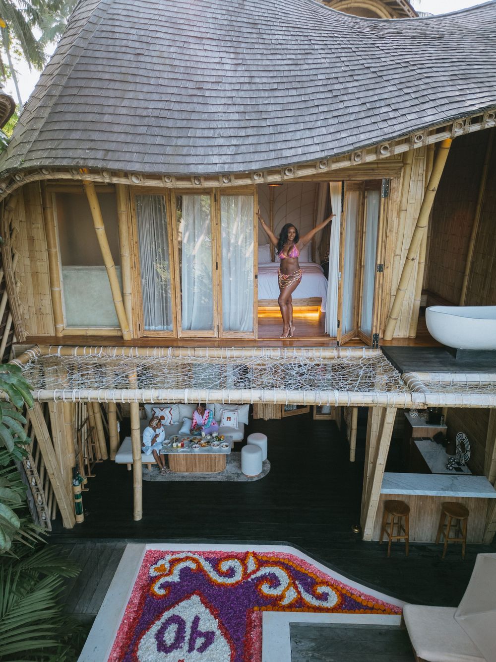 Intimate birthday celebration at Bambootel Resort Ubud.