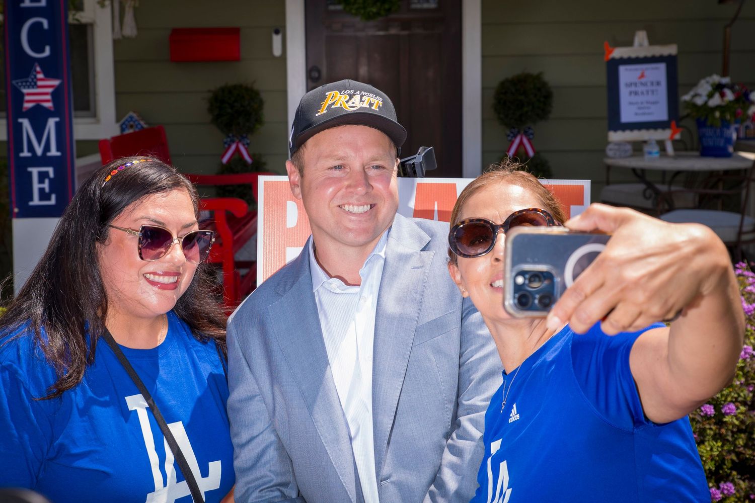 Political photography Los Angeles campaign event