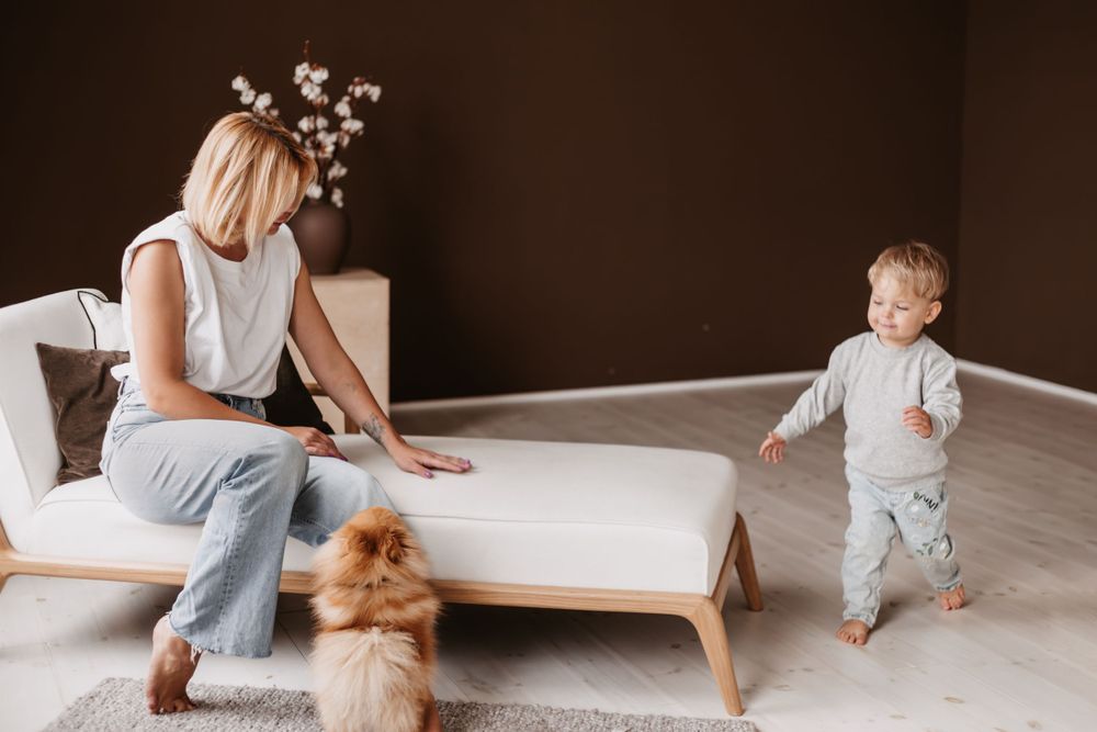 lifestyle családi fotózás stúdióban - családi fotózás 24