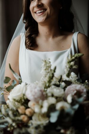 Catholic wedding portrait