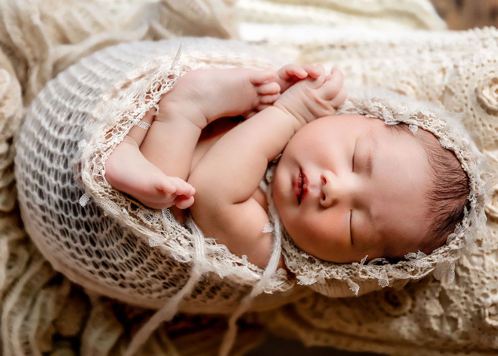 cozy baby girl captured in Fresno,ca