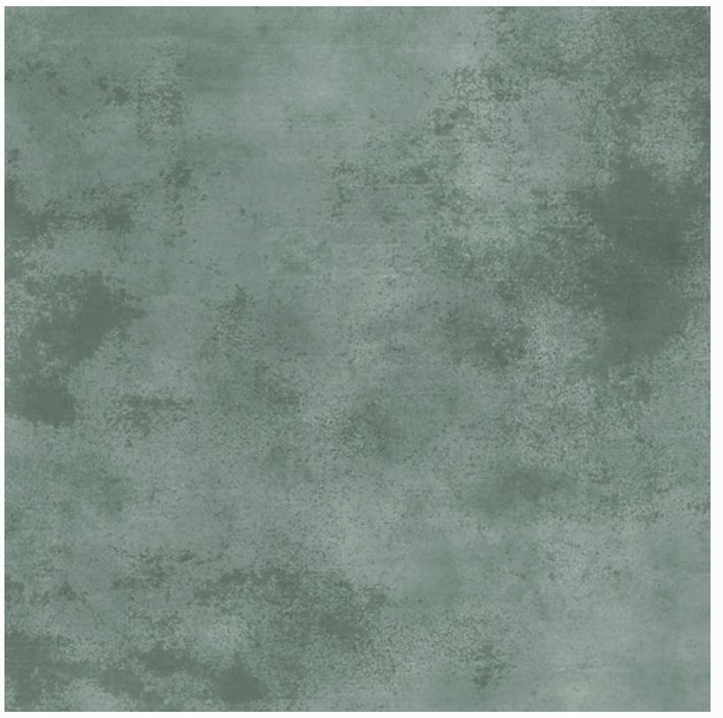 Mottled sage green textured background with subtle distressed weathering effects.