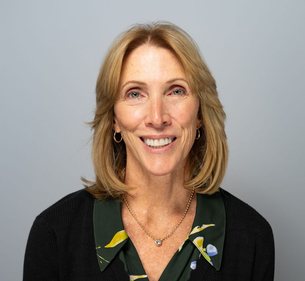 in studio headshot of professional