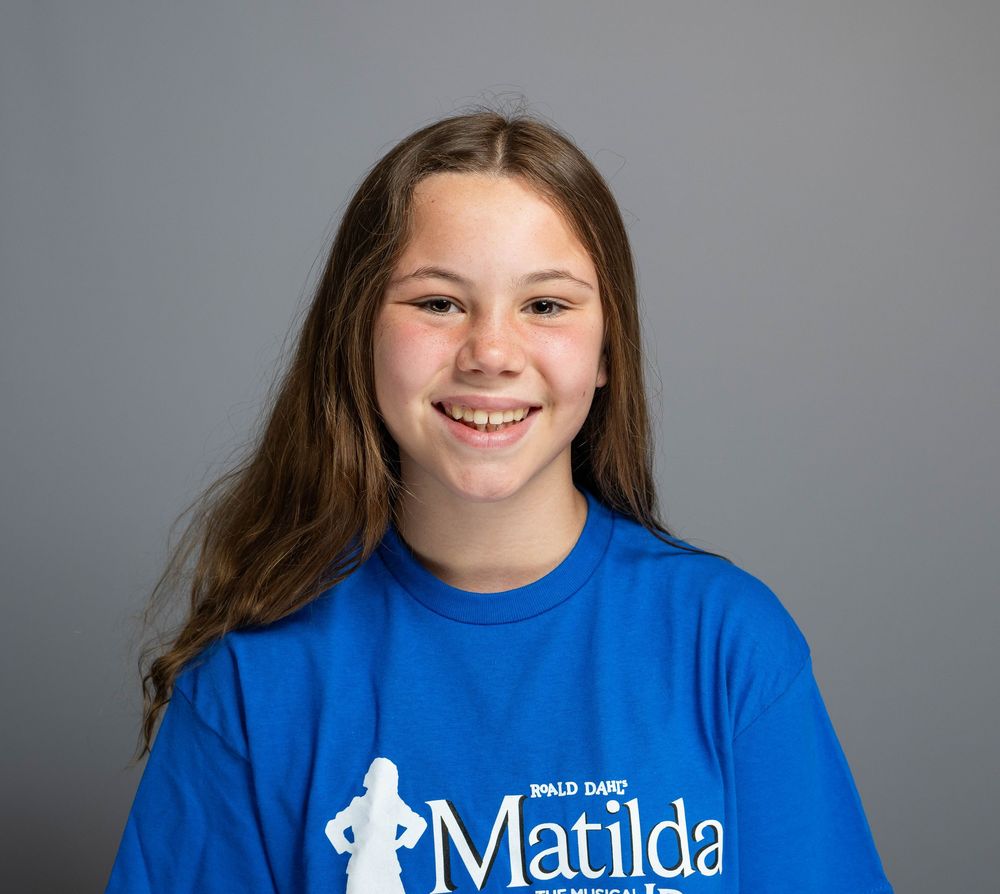 Theater student headshot for production