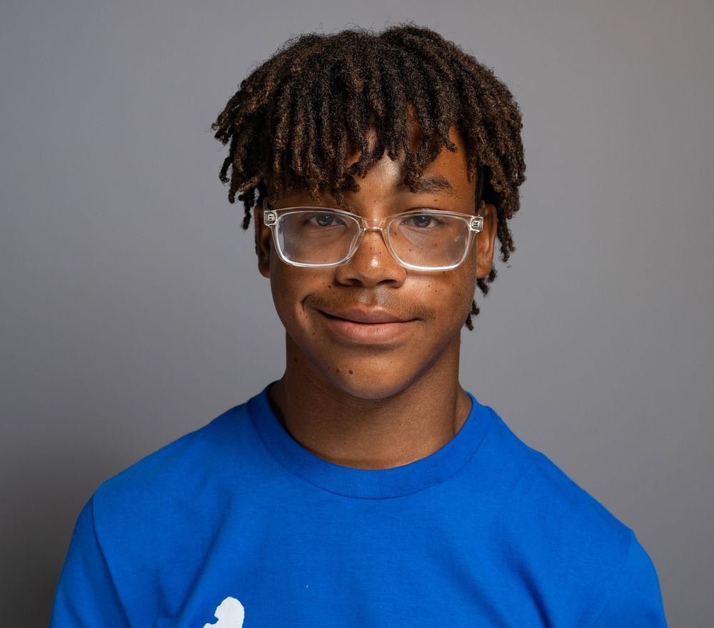 Theater student headshot for production