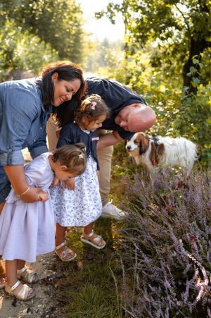 Gezinsshoot Amerongen, heide - Elles Yanna Photography