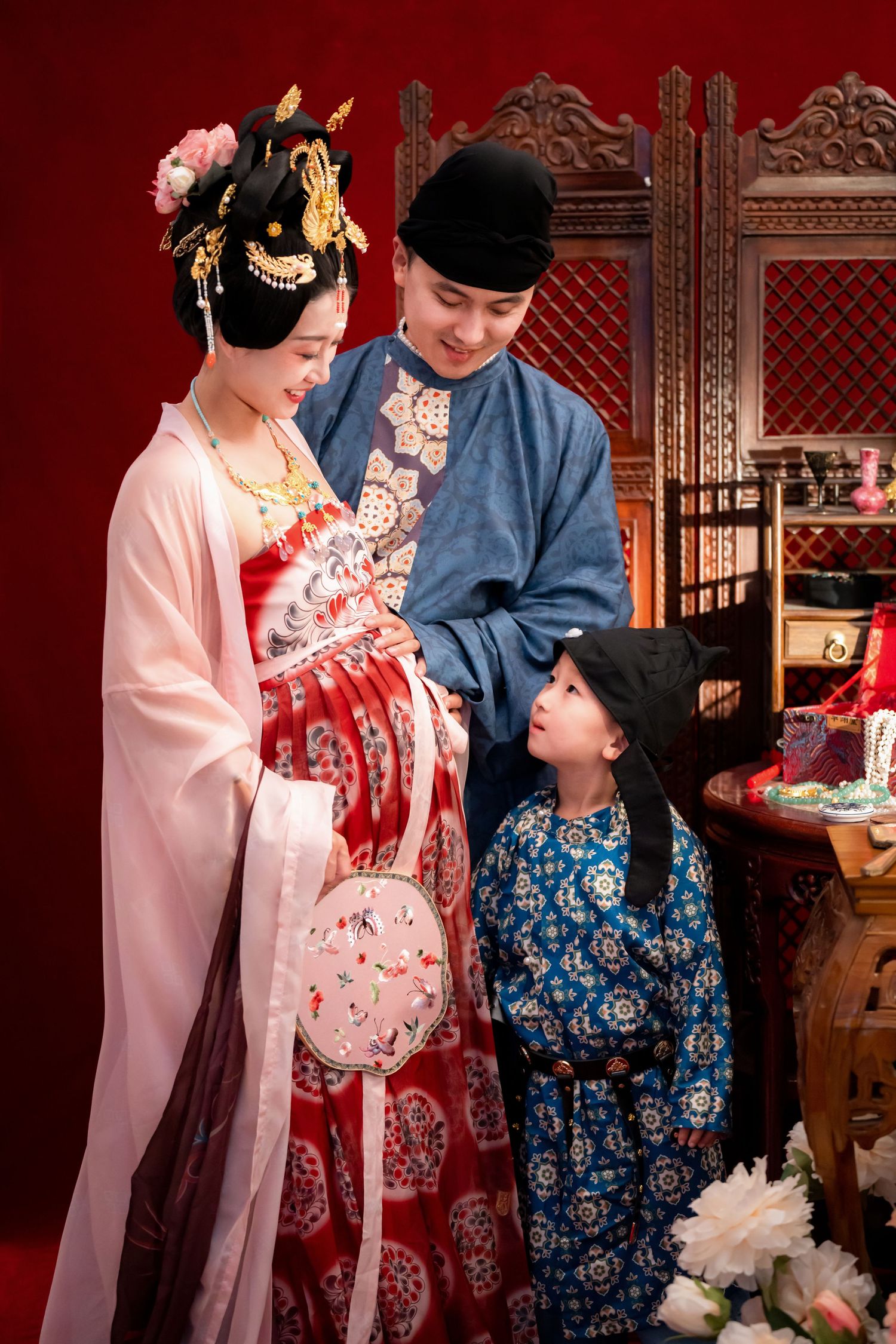 hanfu family photo auckland