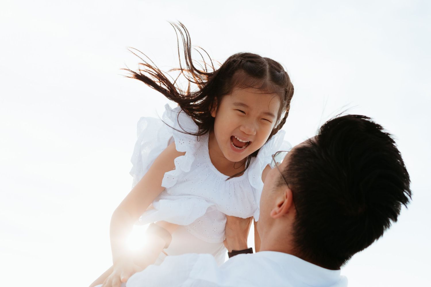 father daughter fun photoshoot abu dhabi