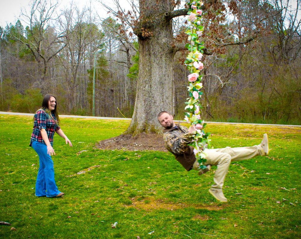 lovely couple portrait in Oxford NC