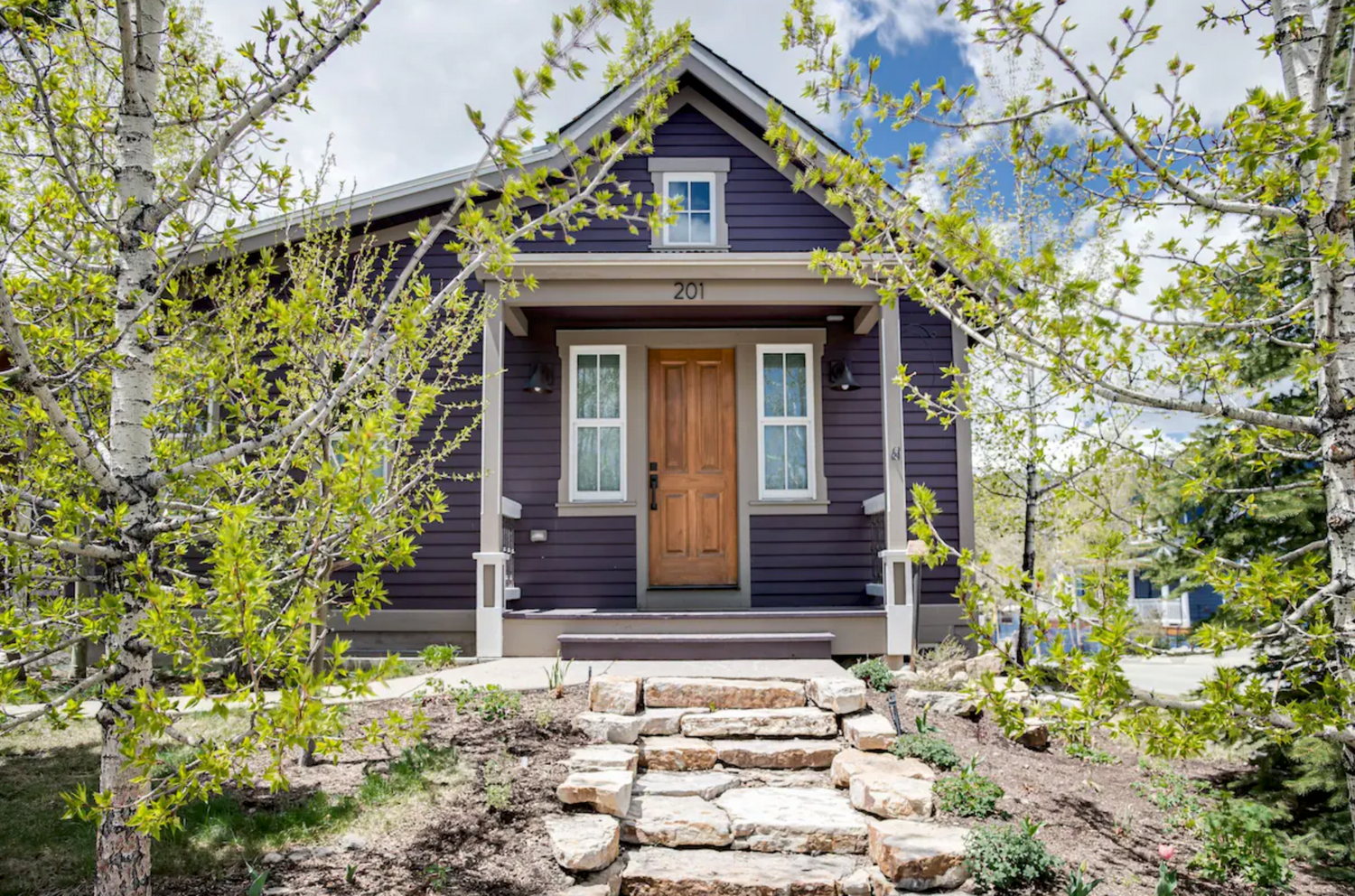Historic Downtown cottage for couples to elope at in Breckenridge Colorado