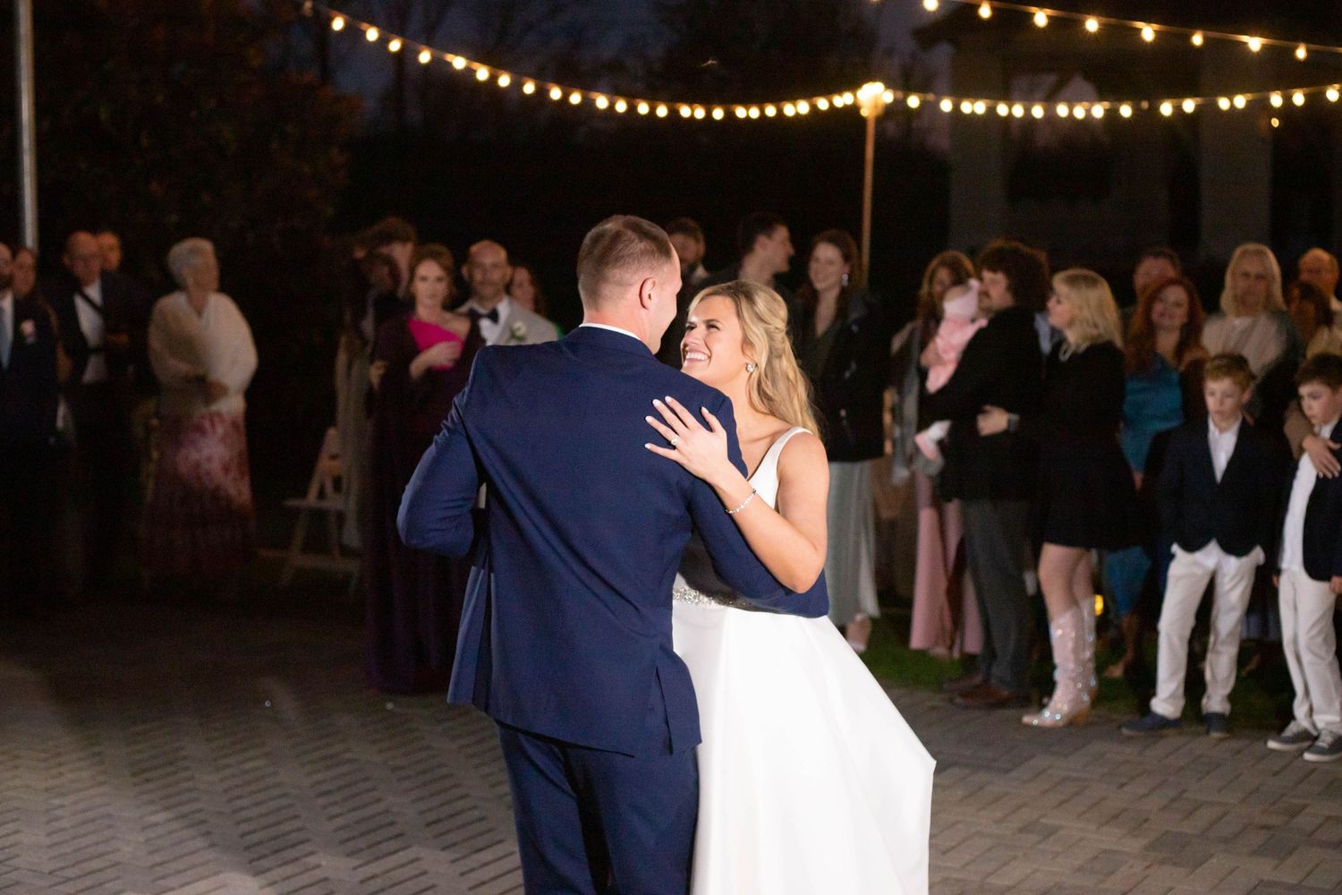wedding reception at pointe marie