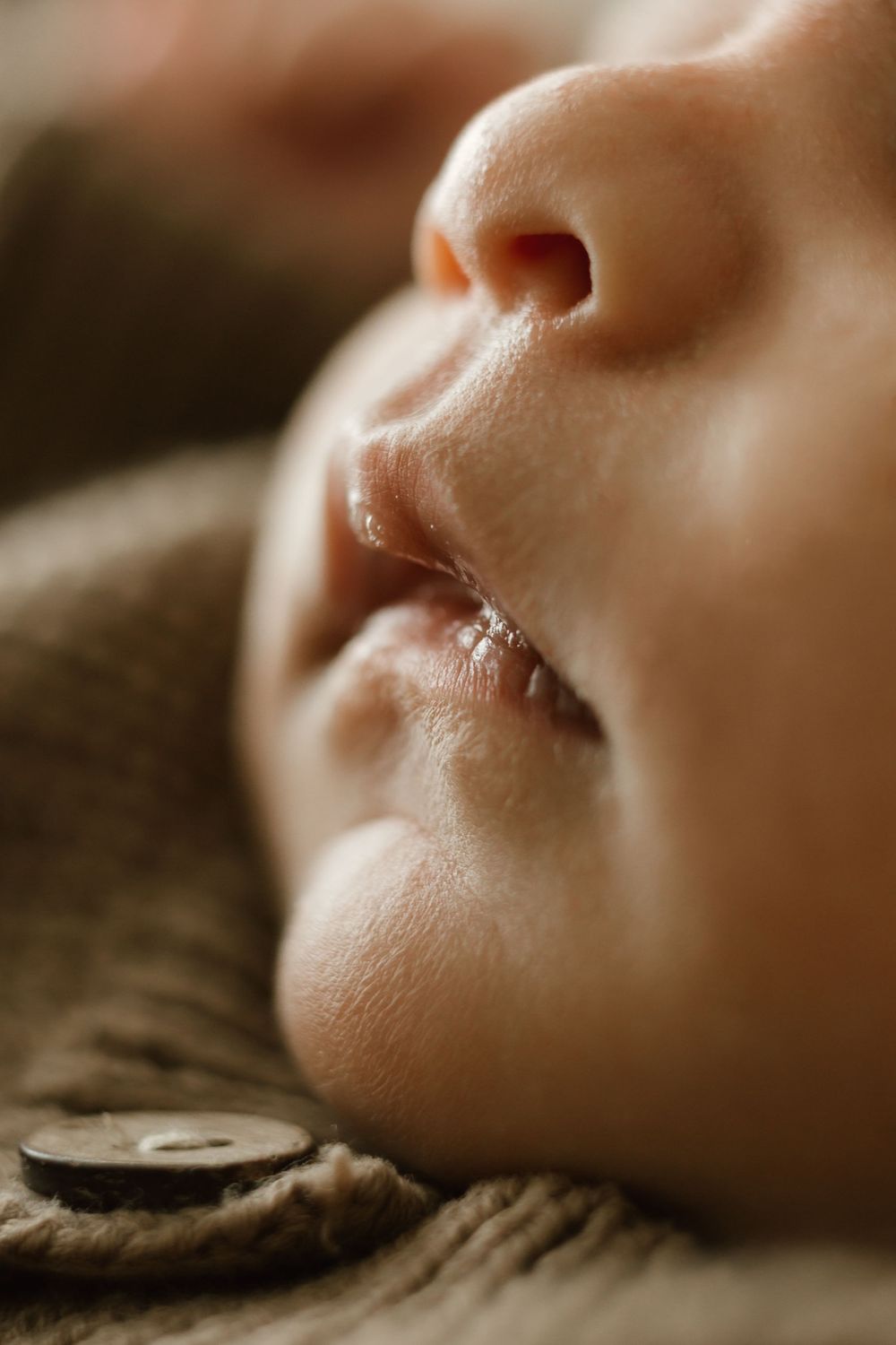 Detail shots from in home newborn session East Texas