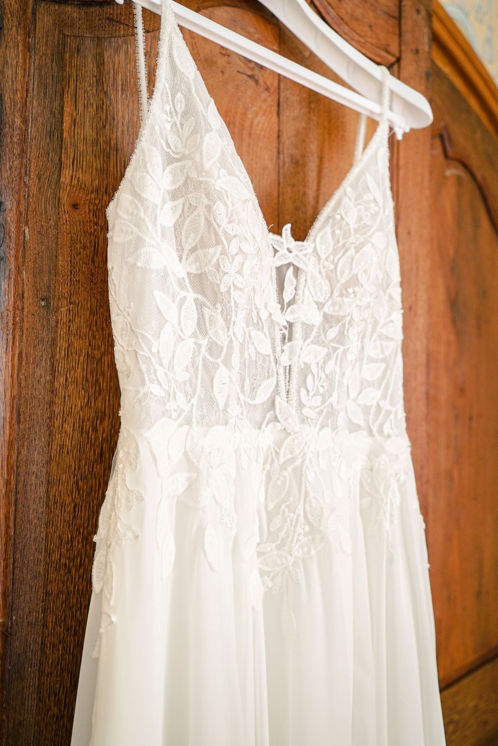 Photo de mariage, la robe, par Chloé Cabanes
