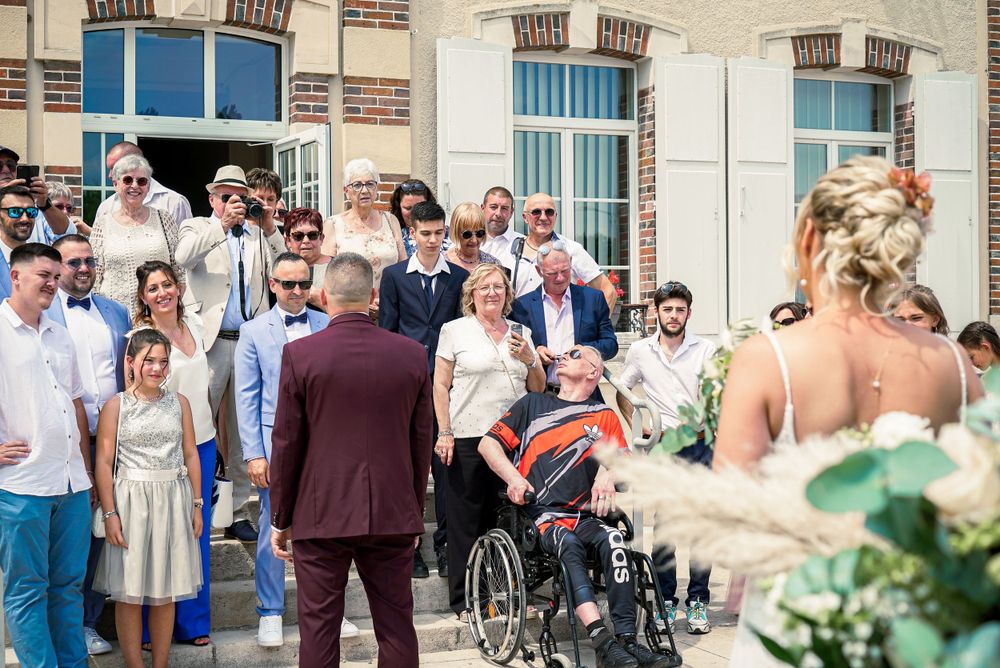 Photo de la cérémonie de mariage, reportage par Chloé Cabanes