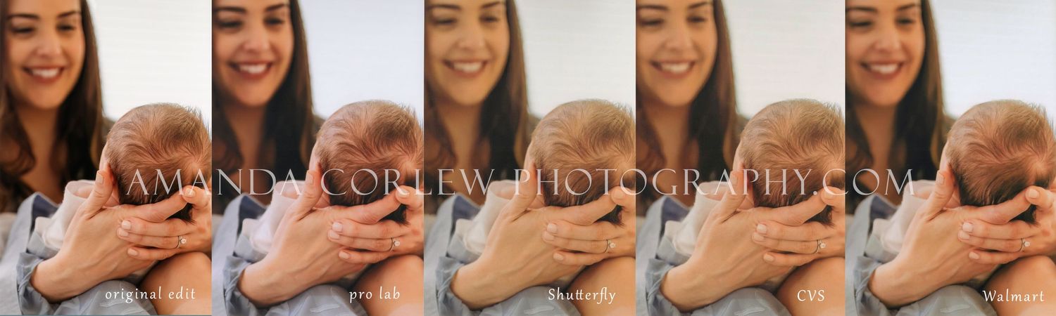 Print labs matter, professional print labs, Amanda Corlew Photography