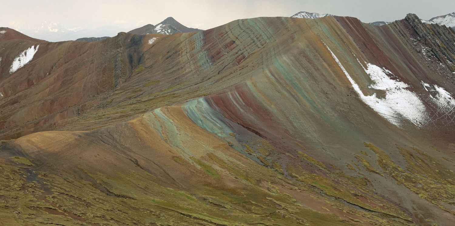 Montaña de colores, "Rainbow Mountain". Vinicunca, Uchullujllo, Peru. Travel Photography, Landscape Photo, Nature