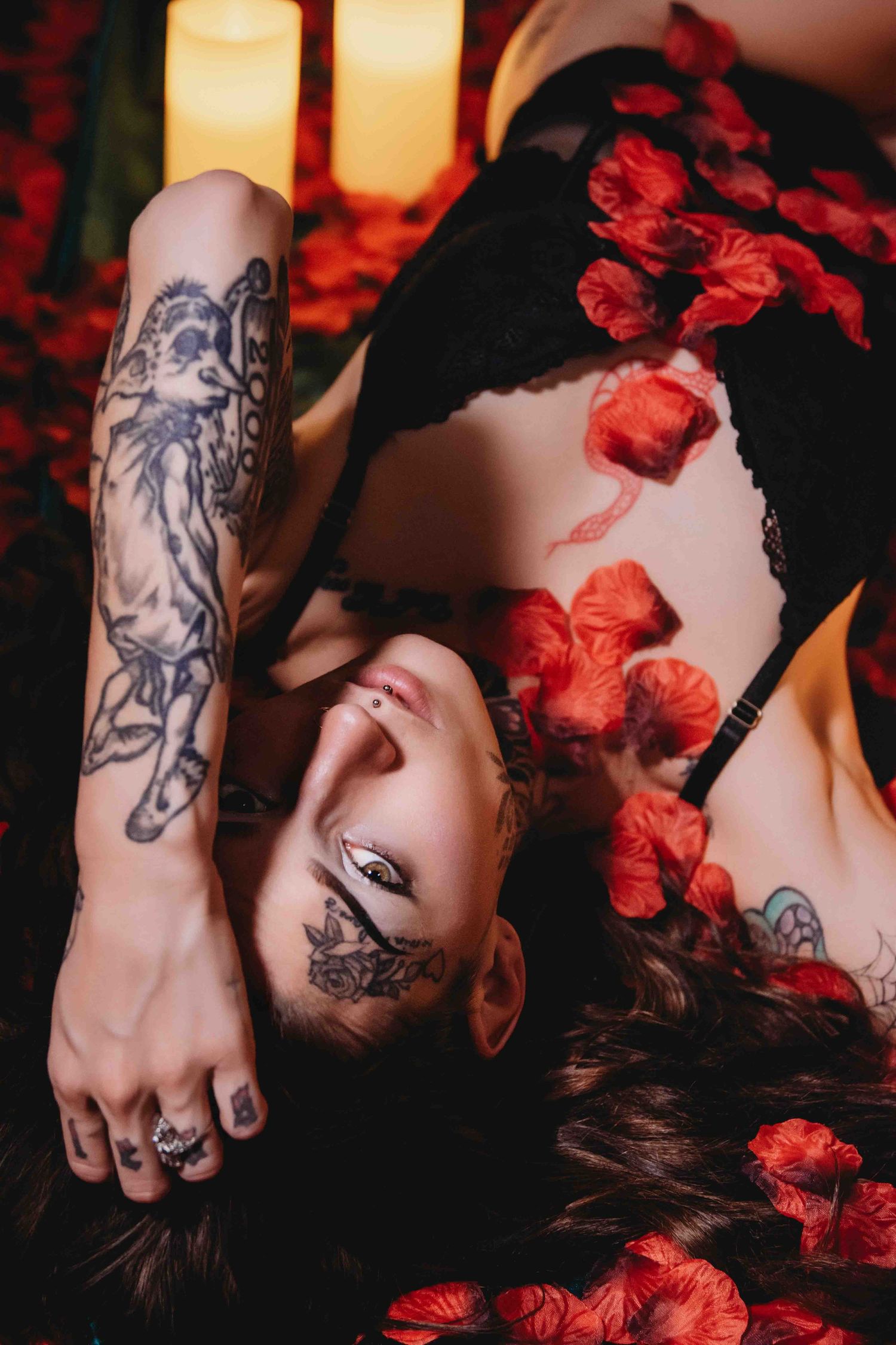 Romantic Boudoir with Rose Petals Set | R.H.L Boudoir Arcadia, FL