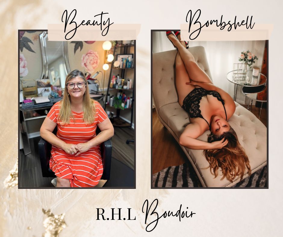 Beauty to Bombshell Boudoir Makeover | R.H.L Boudoir Port Charlotte, FL