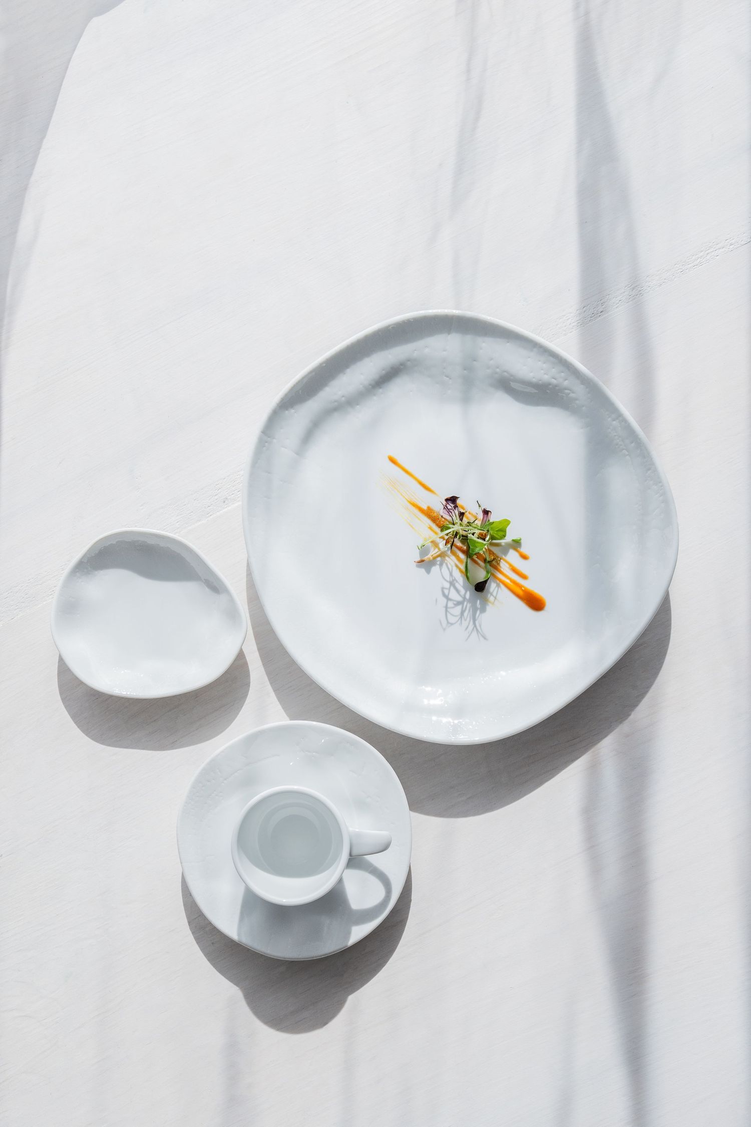 A porcelain plate with a delicate crackle glaze design,showcasing the intricate texture and pattern of the digital print