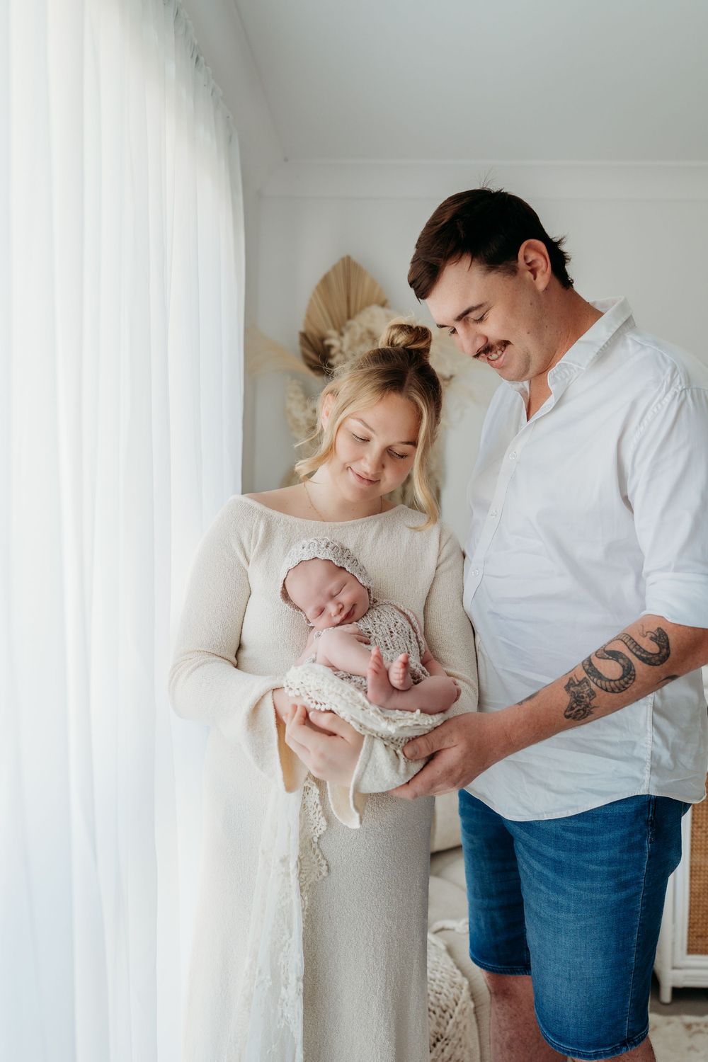 Newborn and family photography. Bathurst newborn photography session.