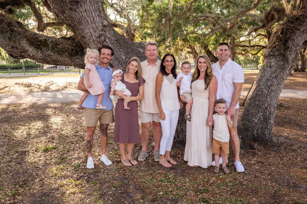 Extended Family session photoshoot at the park sunset Palm Bay Melbourne Cocoa Beach Vero Florida Brevard County