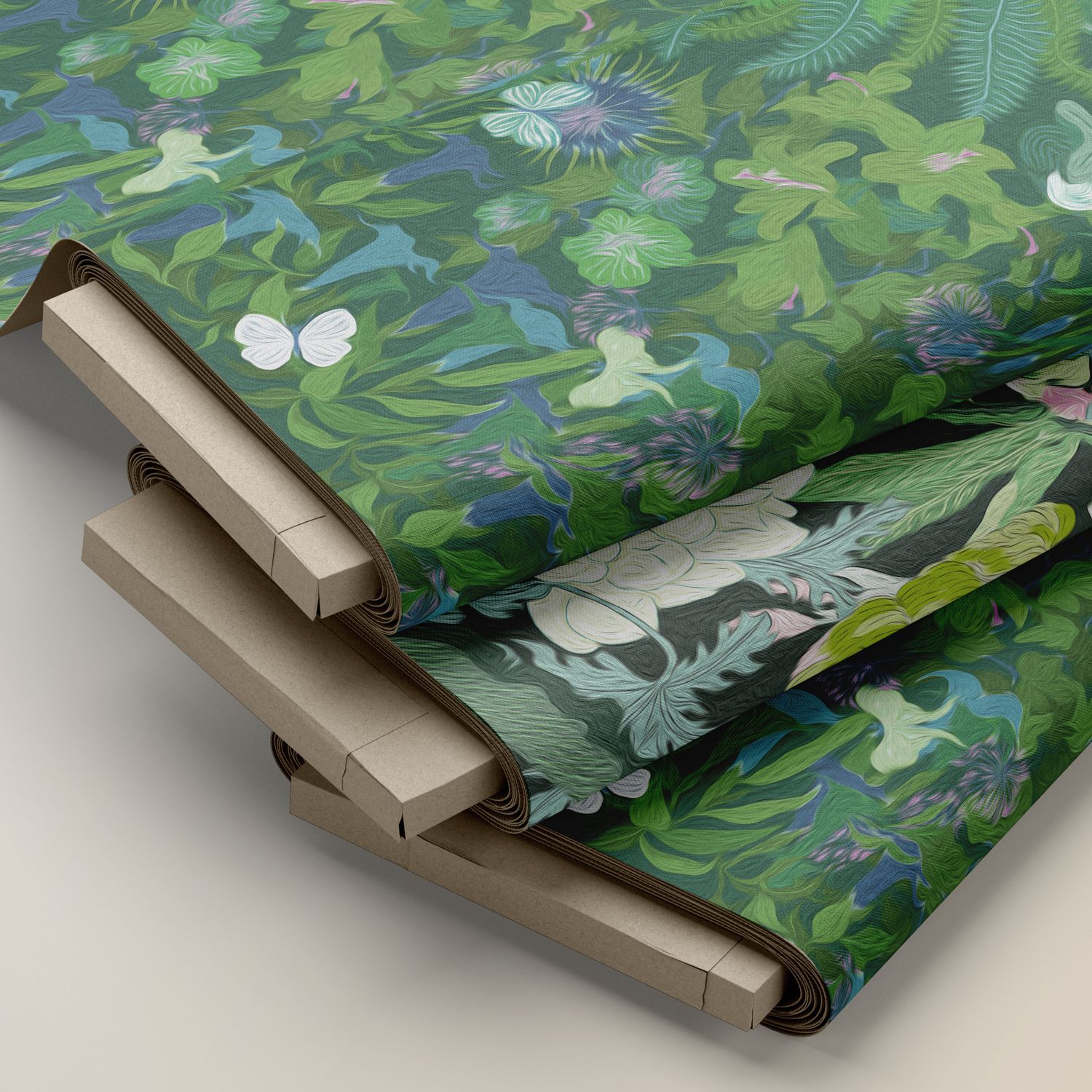 carnet illustration motifs botaniques