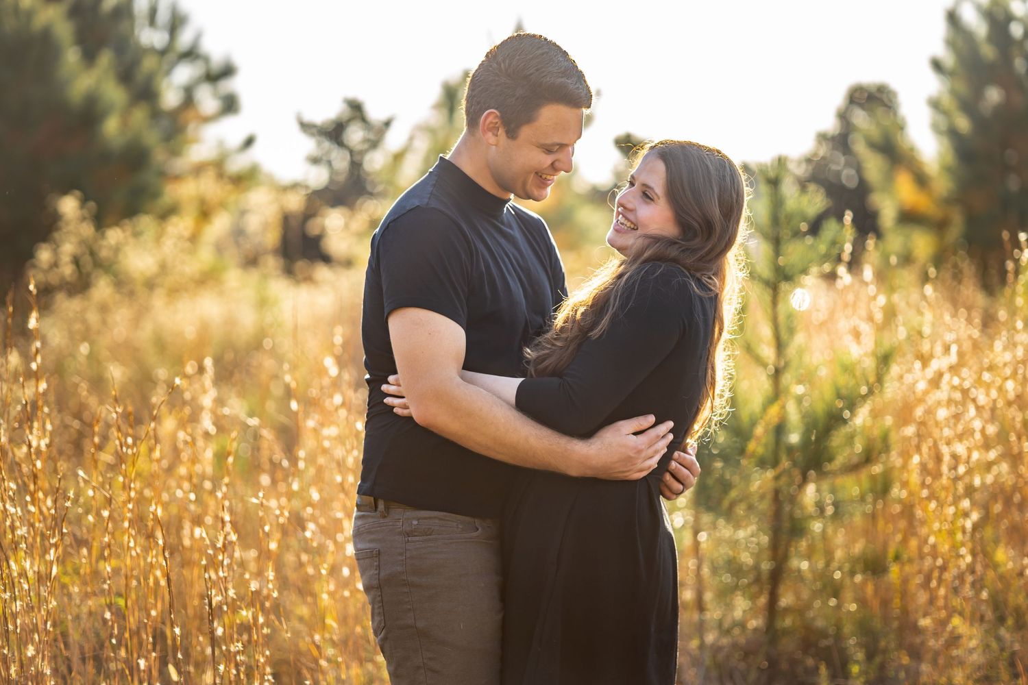 Fall Photos in Richmond, Virginia | Tall Grass Autumn Portraits | Family Fall Photos in RVA