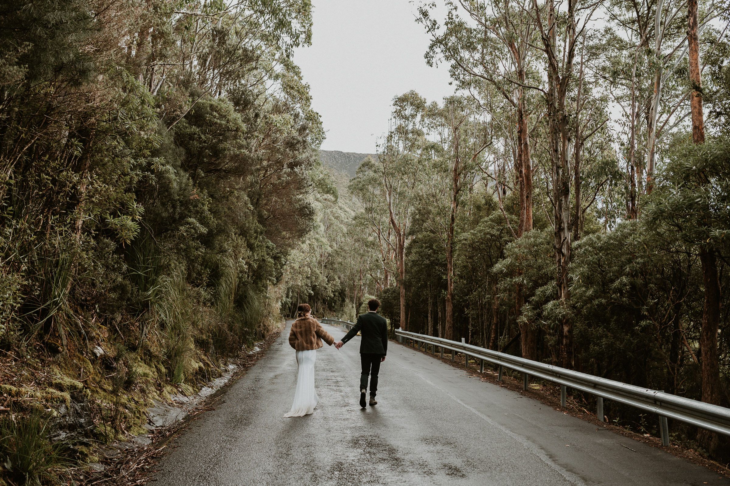 mount wellington elopement captured by wedding photographer Joss Jensen