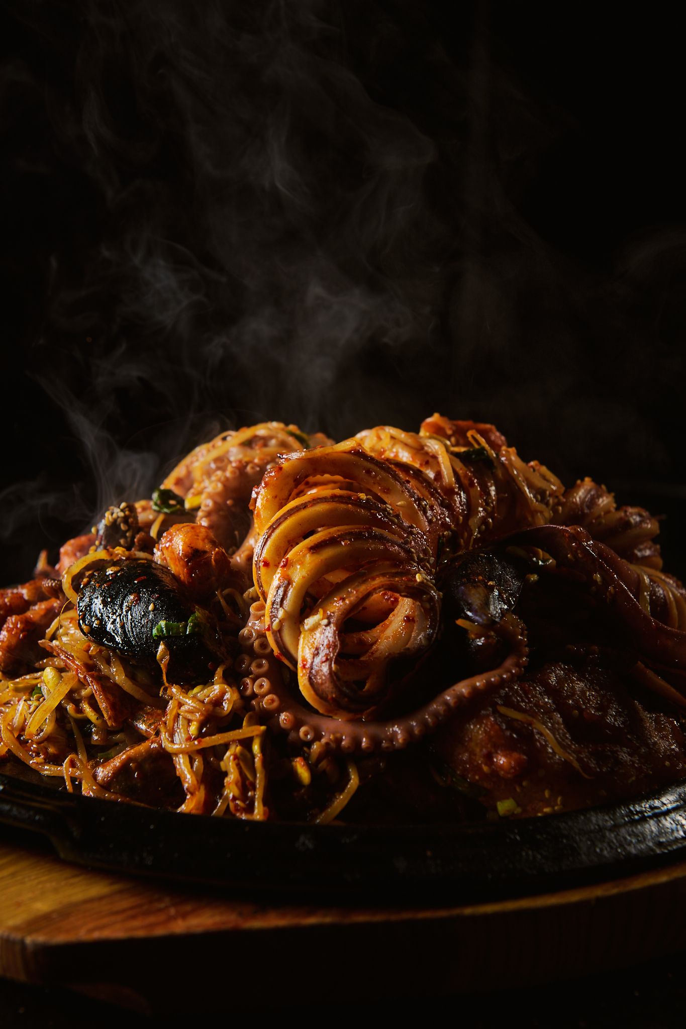 Cheesy fries with bacon, Gustavo Lopez Photography. Nashville Food Photographer.