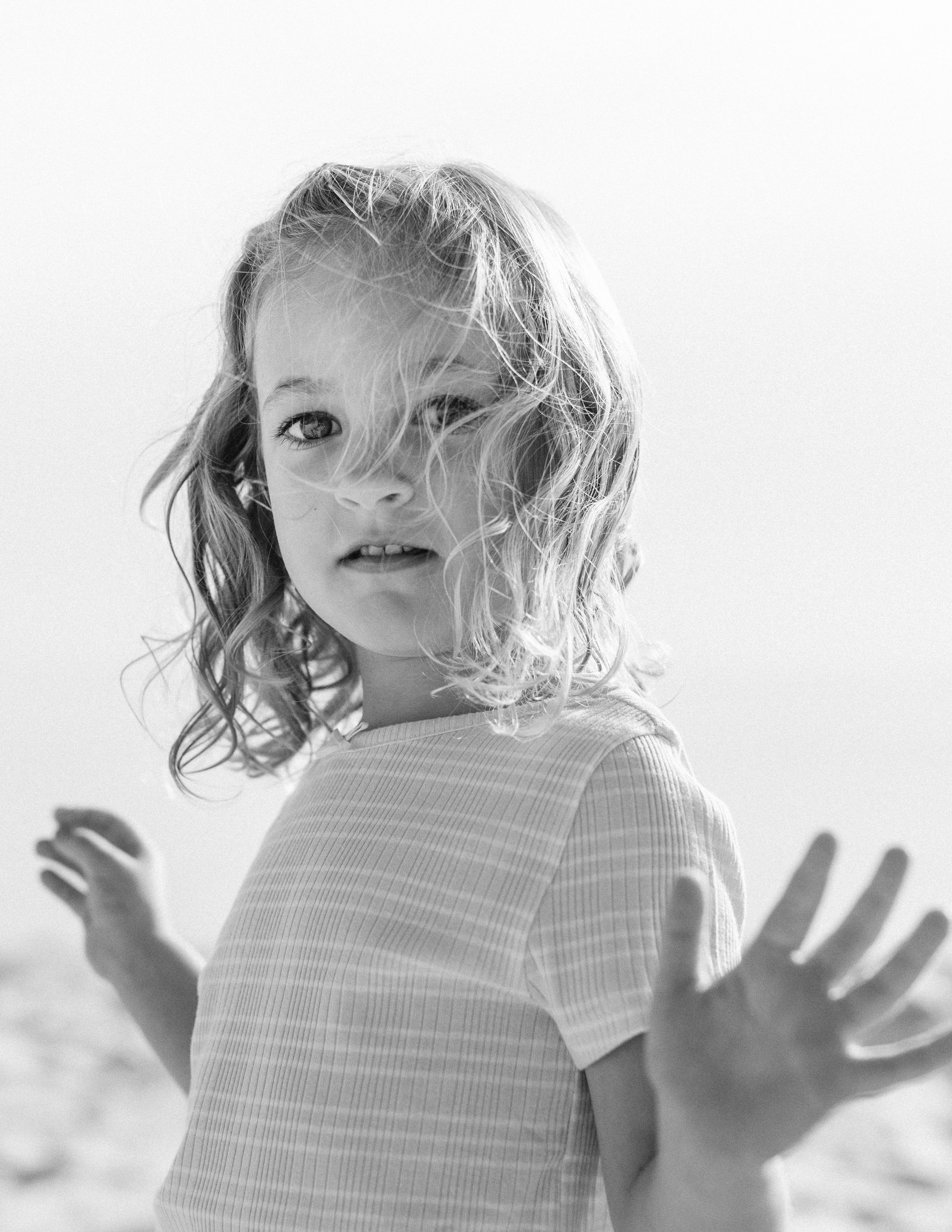 Kids & Family Pictures, Genesee County Michigan - black and white, timeless, natural