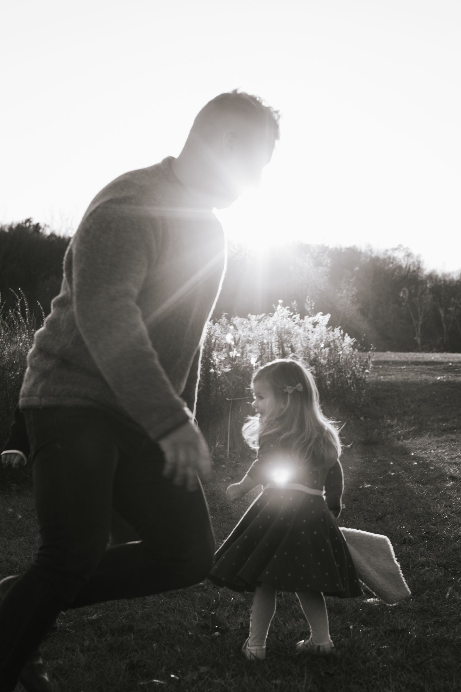 Playful family photos at Holly Recreation Area