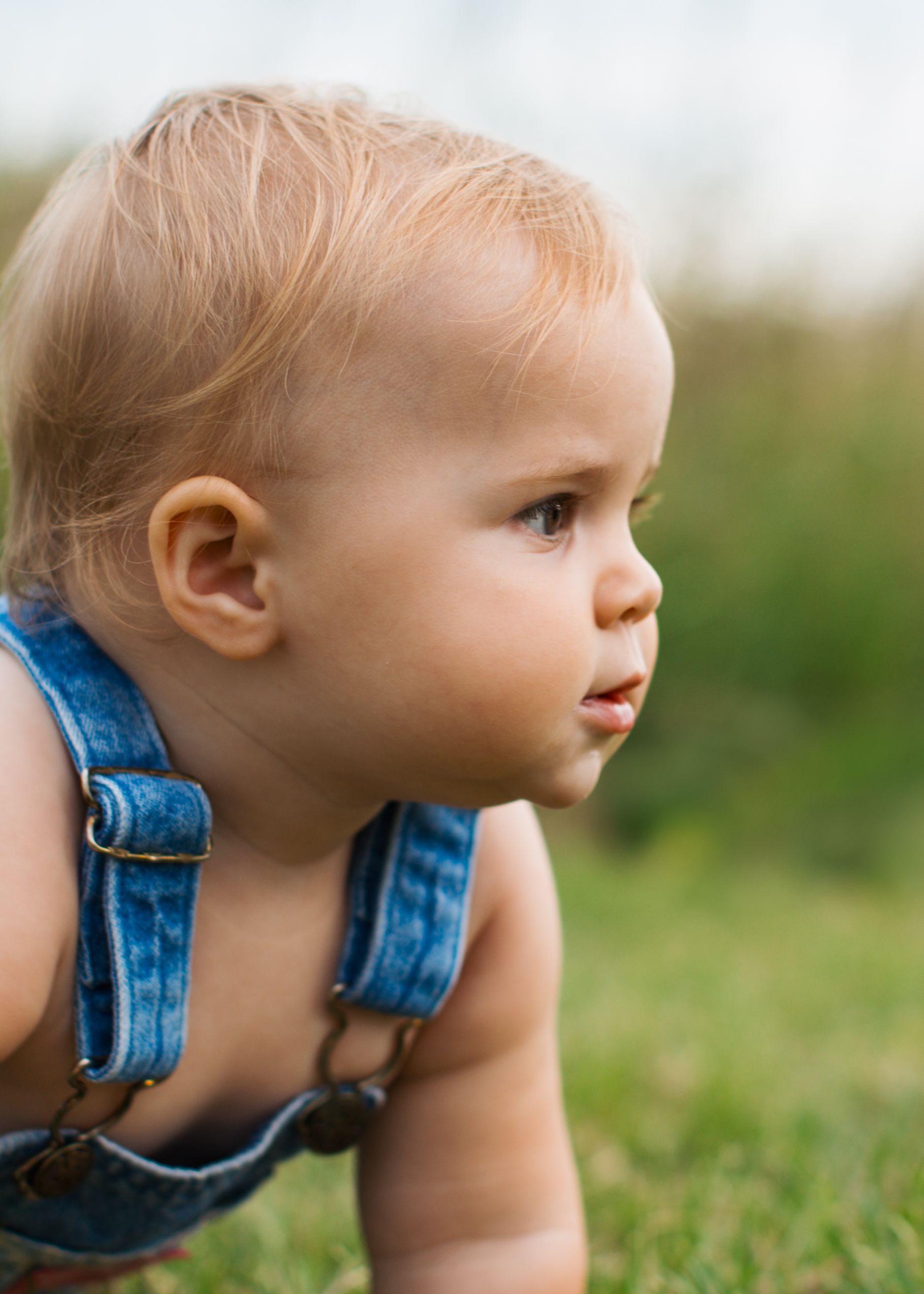 Kids Photography - Kids Photographer - Children's Outdoor Portraits in Genesee County - 1 year old pictures