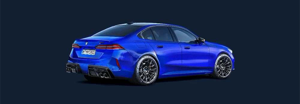 BMW M5 Hybrid animation