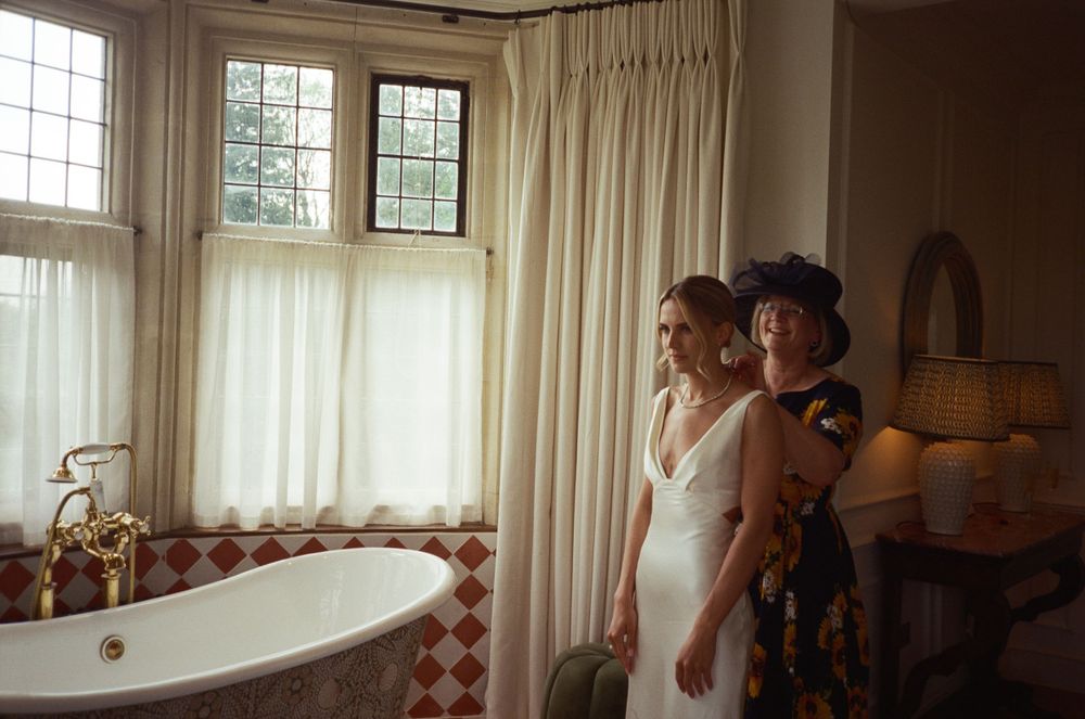 35 MM film kin house wiltshire Joshua Penrose Wedding Photography