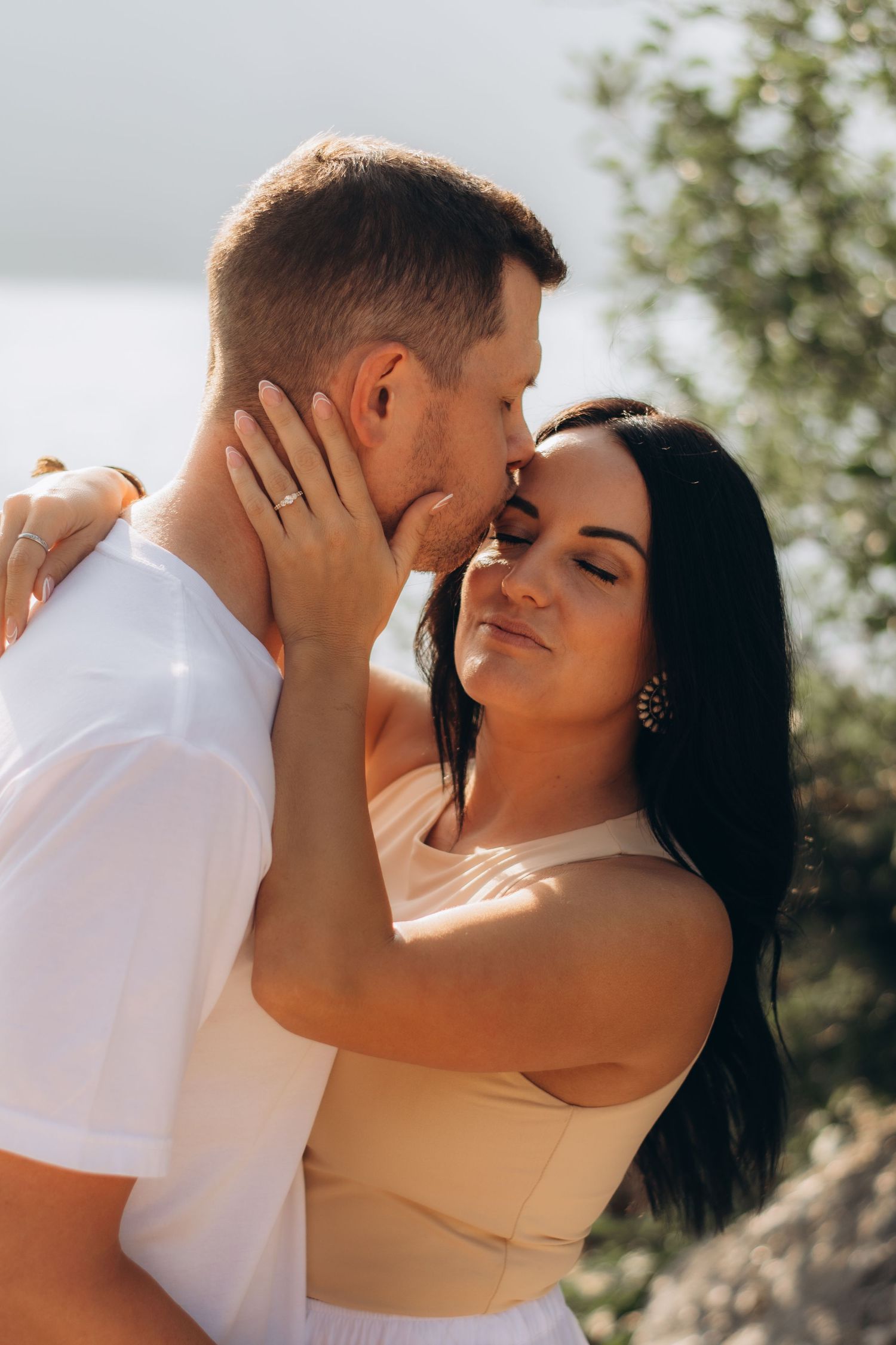 engagement photoshoot at Jenny Lake