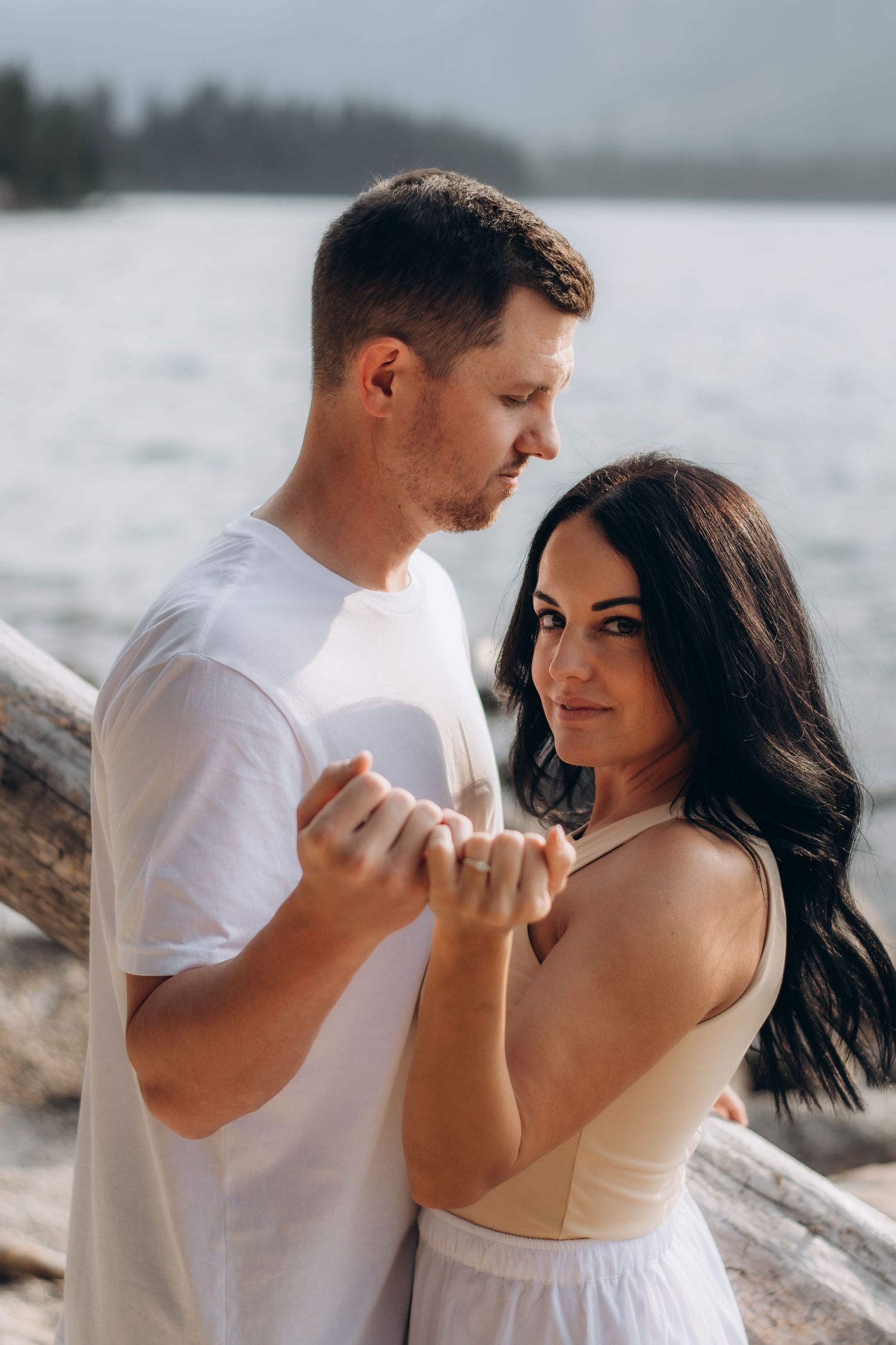 surprise proposal photographer Jackson wy