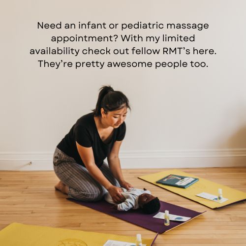 infant massage therapy