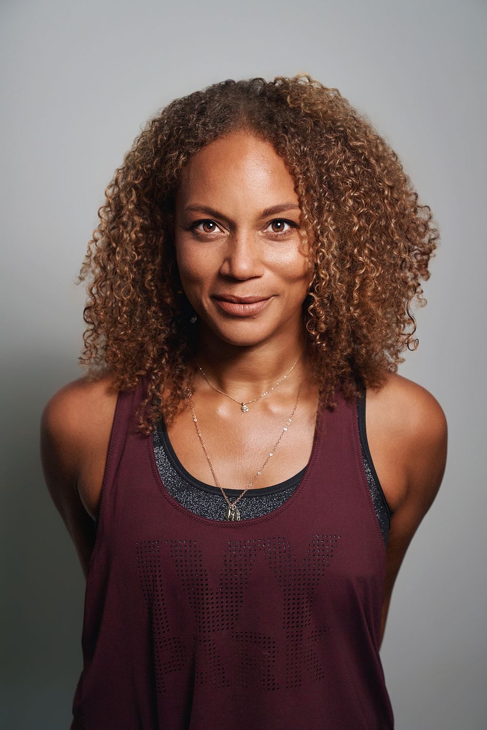 Angela Griffin portrait for a magazine cover