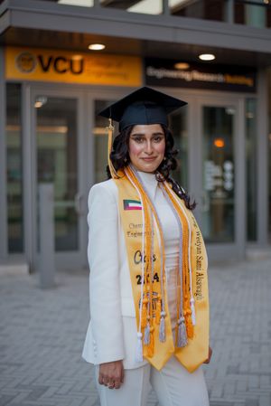 VCU graduate in Richmond, Virginia