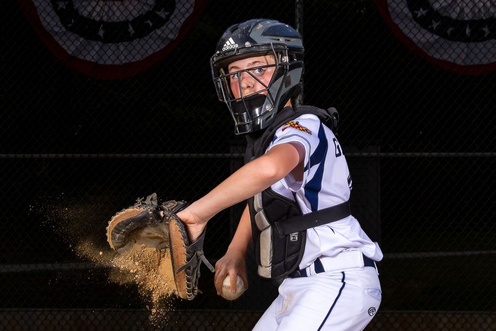 baseball catcher throwing stance suzi gibson photography dramatic sportraits sport portraits senior baseball maryland dmv smoke fog
