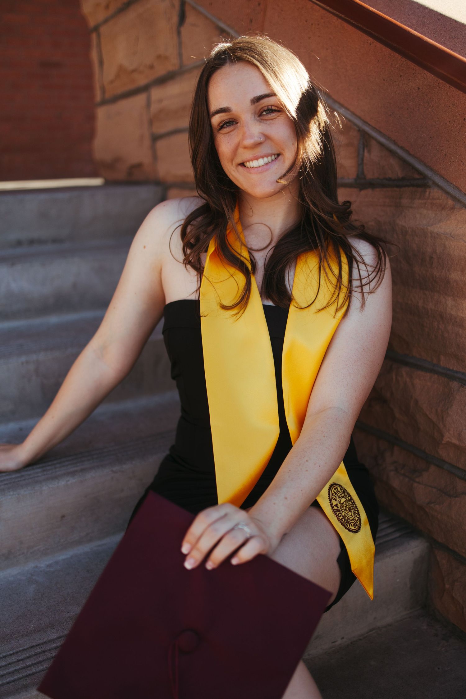 Abby Flaig Photography - Graduation photos at Arizona State University.