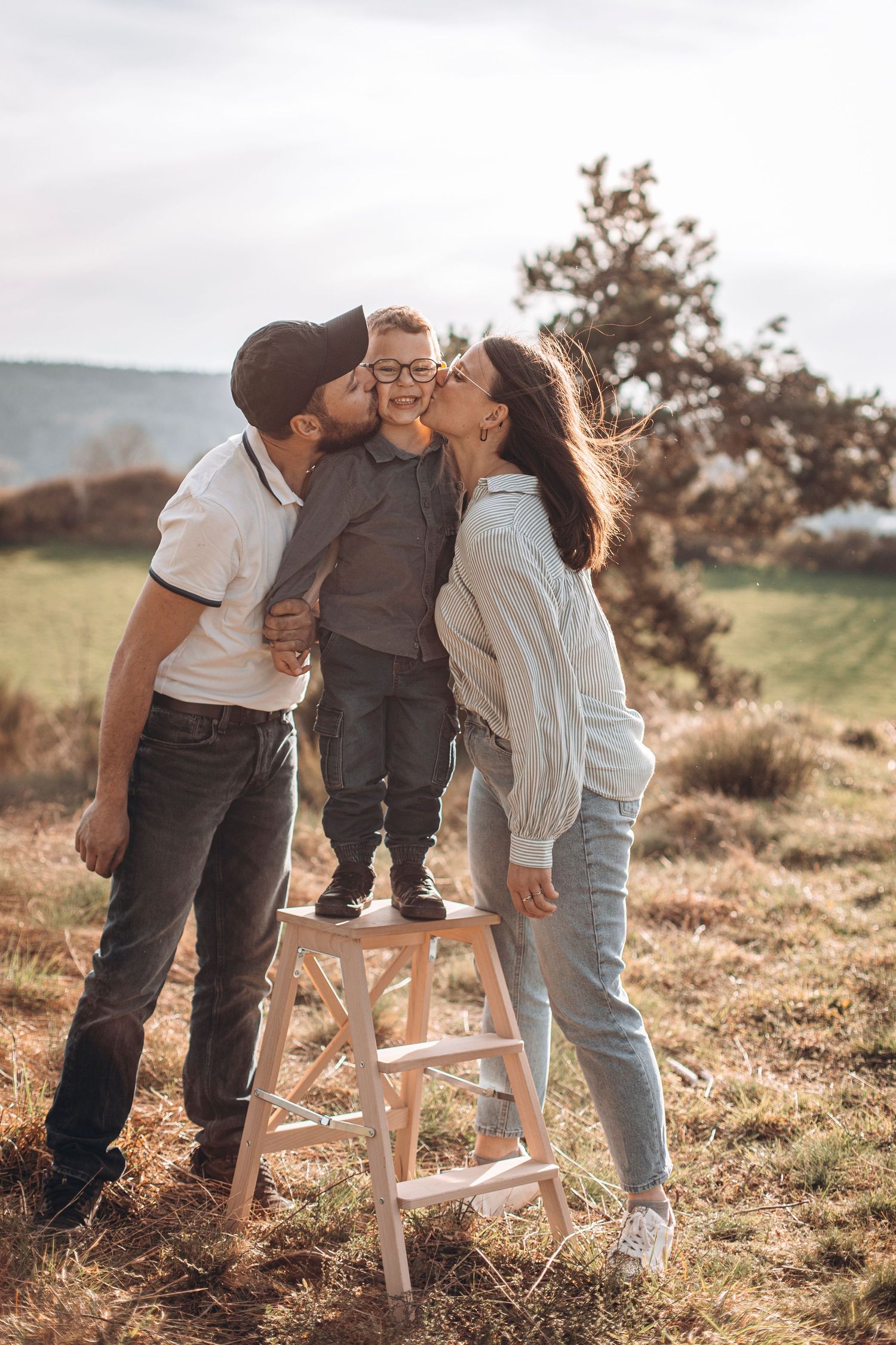 Photographe professionnelle de famille & Mariage à Tence en Haute-Loire (43).