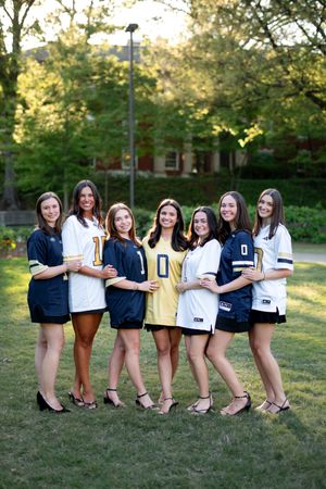 Tech Tower graduation portrait Atlanta photographer