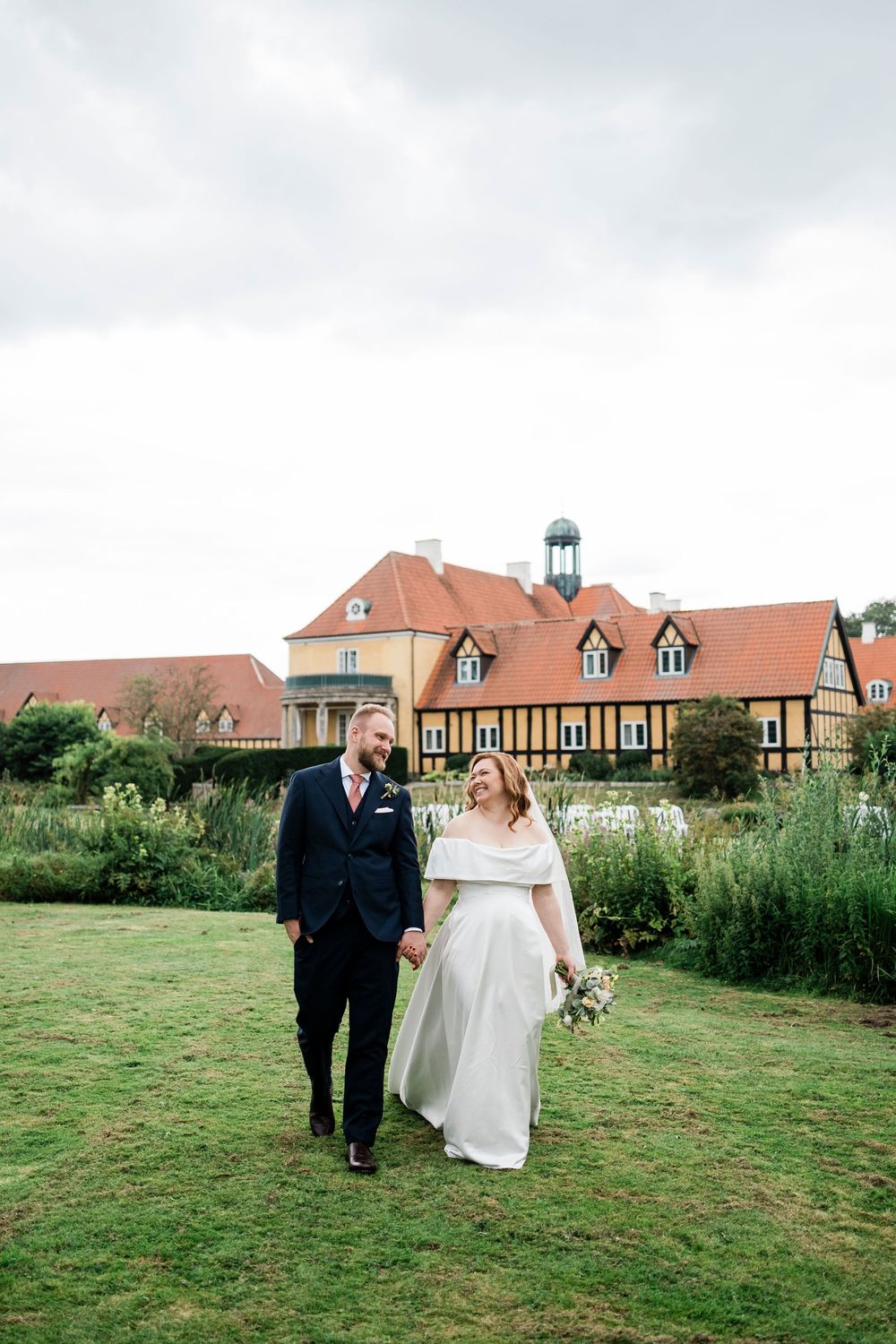Bryllupsfotograf Randers Aarhus Bryllup på Møllerup Gods